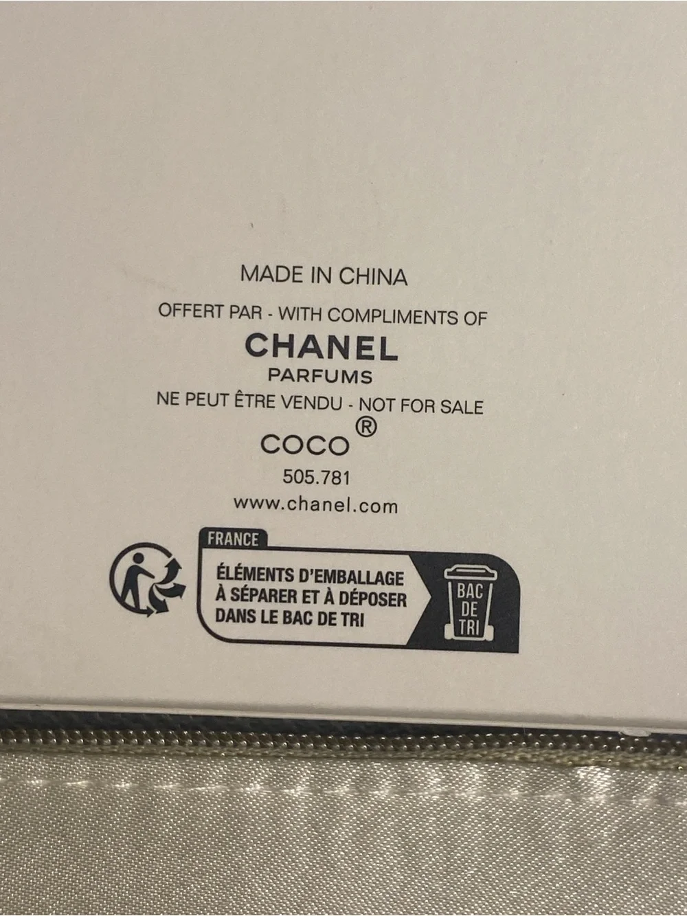CHANEL purchased macys